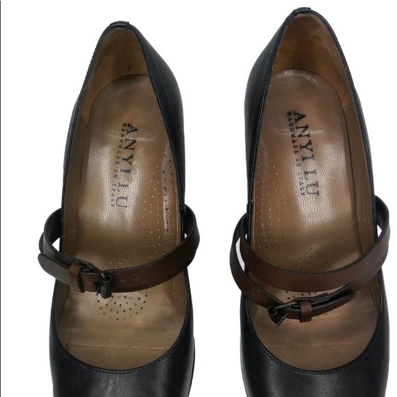 ANYI LU handmade black heels - Picture 7 of 16